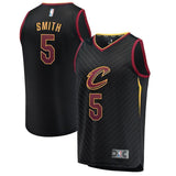 5-JR Smith Cleveland Cavaliers  Jersey Black - Statement Edition