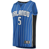 5-Mohamed Bamba Orlando Magic Jersey - Icon Edition - Blue