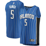 5-Mohamed Bamba Orlando Magic Jersey - Icon Edition - Blue