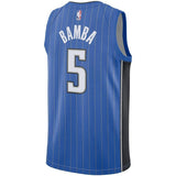 5-Orlando Magic Mohamed Bamba Men's Swingman Jersey - Royal