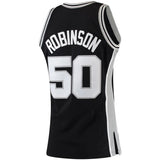 50-David Robinson San Antonio Spurs  1998-99 Hardwood Classics Swingman Jersey - Black