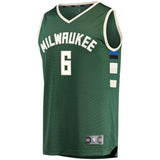 6-Eric Bledsoe Milwaukee Bucks  Player Jersey Green - Icon Edition
