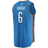 6-Hamidou Diallo Oklahoma City Thunder  Jersey - Icon Edition - Blue