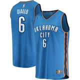 6-Hamidou Diallo Oklahoma City Thunder  Jersey - Icon Edition - Blue