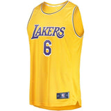 6-Lance Stephenson Los Angeles Lakers  Jersey - Icon Edition - Gold