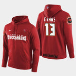 Men's Tampa Bay Buccaneers #13 Mike Evans New Season Player Pullover Hoodie - Red