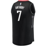 7-Carmelo Anthony Houston Rockets  Alternate Jersey – Black