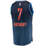 7-Carmelo Anthony Oklahoma City Thunder  Jersey Navy - Statement Edition
