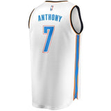 7-Carmelo Anthony Oklahoma City Thunder  Jersey White - Association Edition