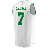 7-Jaylen Brown Boston Celtics Jersey - Association Edition - White