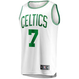7-Jaylen Brown Boston Celtics  Jersey - Association Edition - White