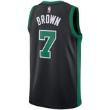 7-Jaylen Brown Boston Celtics Swingman Jersey - Statement Edition – Black