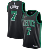 7-Jaylen Brown Boston Celtics Swingman Jersey - Statement Edition – Black