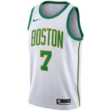 7-Jaylen Brown Boston Celtics Swingman Jersey – City Edition – White