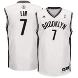 7-Jeremy Lin Brooklyn Nets  Jersey - White