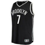 7-Jeremy Lin Brooklyn Nets  Jersey Black - Icon Edition