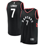 7-Kyle Lowry Toronto Raptors  Jersey Black - Statement Edition