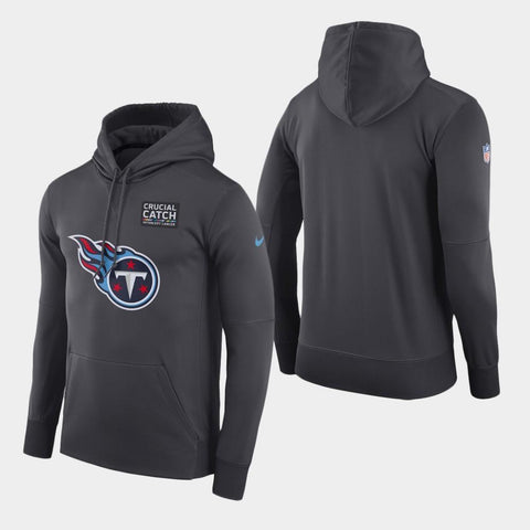 Titans Crucial Catch Pullover Hoodie - Anthracite