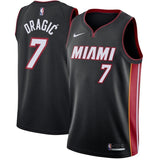 7Goran Dragic Miami Heat Swingman Jersey Black - Icon Edition