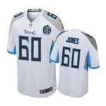 Tennessee Titans #60 Ben Jones White Nike 20th Anniversary Game Jersey