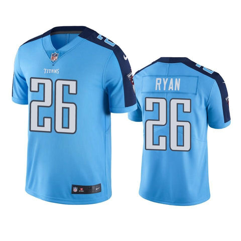 Tennessee Titans #26 Men's Light Blue Logan Ryan Color Rush Limited Jersey