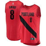 8-Al-Farouq Aminu Portland Trail Blazers  Jersey - Statement Edition - Red