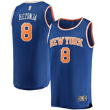 8-Mario Hezonja New York Knicks  Jersey - Icon Edition - Blue