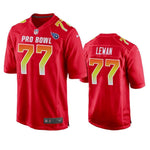 Tennessee Titans #77 2019 Pro Bowl Taylor Lewan Jersey Red