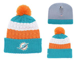 MIAMI DOLPHINS New Era 2019 Cold Weather Knit Hat