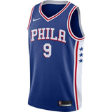 9-Dario Saric Philadelphia 76ers Swingman Jersey Blue - Icon Edition