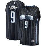 9-Nikola Vucevic Orlando Magic Jersey - Statement Edition - Black