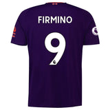 Liverpool 9-Roberto Firmino New Balance Away Soccer Jersey 2018-2019 – Purple