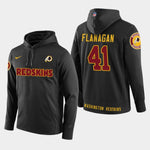 Men's Washington Redskins #41 Quin Blanding New Season Player Pullover Hoodie - Black