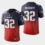 New England Patriots Devin McCourty Color Crash Gradient Navy Jersey