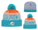 MIAMI DOLPHINS New Era 2019 Cold Weather Knit Hat