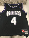 4-Chris Webber Sacramento Kings  2000-01 Nike Swingman Jersey - Black
