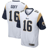 Jared Goff Los Angeles Rams Game Player Jersey