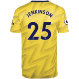 Carl Jenkinson 25 Arsenal Away Soccer Jersey 2019-20