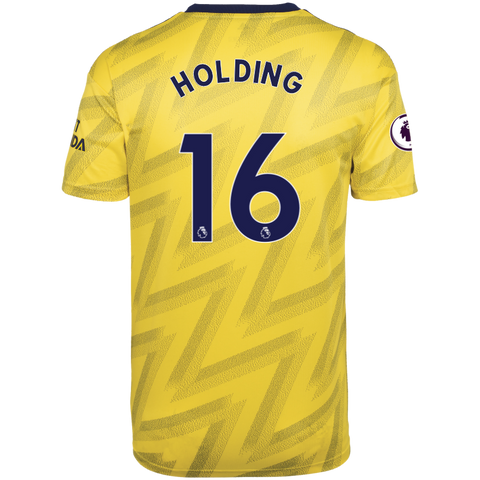 Rob Holding 16 Arsenal Away Soccer Jersey 2019-20