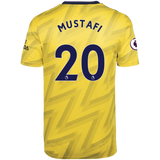 Shkodran Mustafi 20 Arsenal Away Soccer Jersey 2019-20