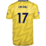 Alex Iwobi 17 Arsenal Away Soccer Jersey 2019-20