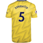 SOKRATIS PAPASTATHOPOULOS Arsenal Away Soccer Jersey 2019-20