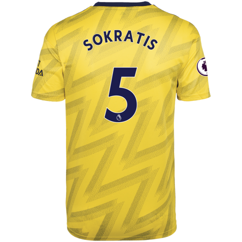 SOKRATIS PAPASTATHOPOULOS Arsenal Away Soccer Jersey 2019-20