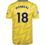 NACHO MONREAL Arsenal Away Soccer Jersey 2019-20