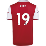 19-NICOLAS PEPE Arsenal 2019-20 Home Jersey