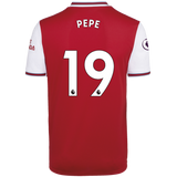 19-NICOLAS PEPE Arsenal 2019-20 Home Jersey