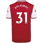 Sead Kolasinac 31 Arsenal 2019-20 Home Jersey