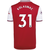 Sead Kolasinac 31 Arsenal 2019-20 Home Jersey