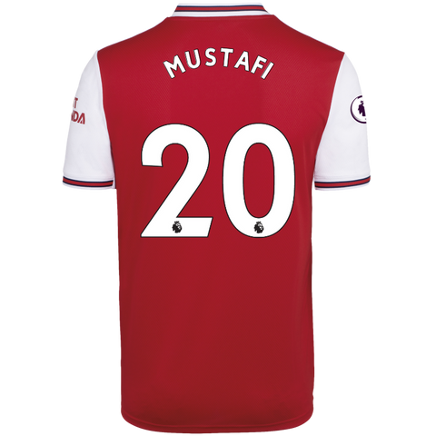 Shkodran Mustafi 20 Arsenal 2019-20 Home Jersey