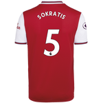 SOKRATIS PAPASTATHOPOULOS Arsenal 2019-20 Home Jersey